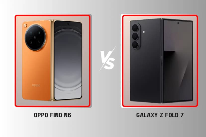 Oppo Find N6 vs Samsung Galaxy Z Fold 7: Which foldable wins?
