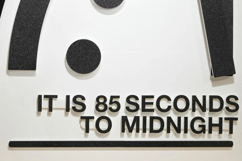 Doomsday Clock' moves closer to midnight as conflicts in Ukraine, Kashmir, Middle East rage on - TRT World