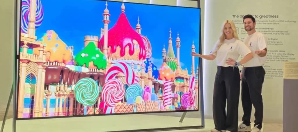 Samsung က ကမ္ဘာ့ပထမဆုံး ၁၃၀ လက်မ TV ကို မိတ်ဆက်