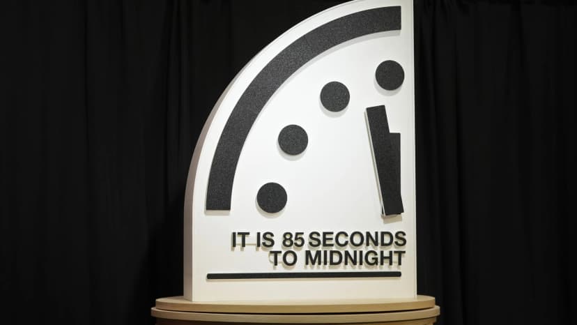 Doomsday Clock 2026: Scientists set new time at 85 seconds to midnight at University of Chicago - ABC7 Chicago