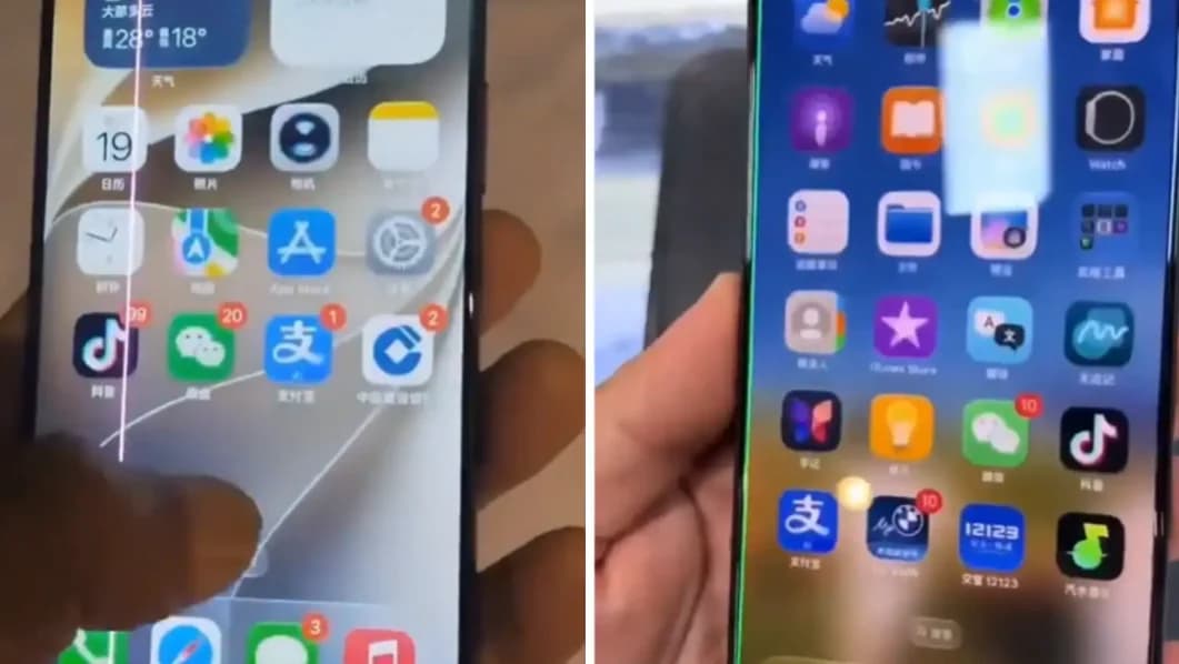 iPhone 18 Pro မှာ မျဉ်းစိမ်းတွေ ပေါ်လာလို့ သုံးစွဲသူတွေ ဒေါသထွက်နေကြ
