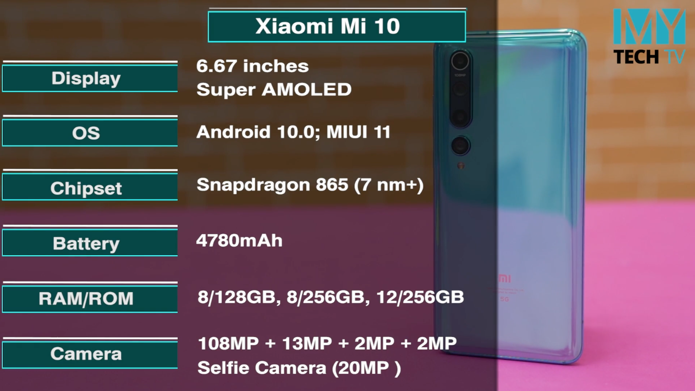 mi 10 series price