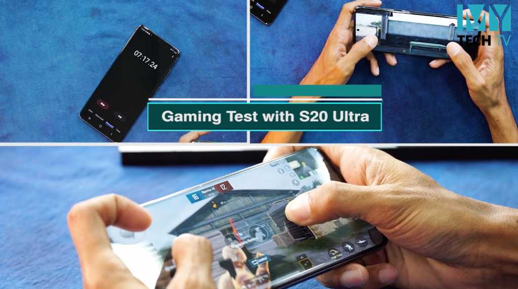 Samsung Galaxy S20 Ultra ရဲ့ Pubg Gaming Test ဗီဒီယို Mytech Myanmar 9061