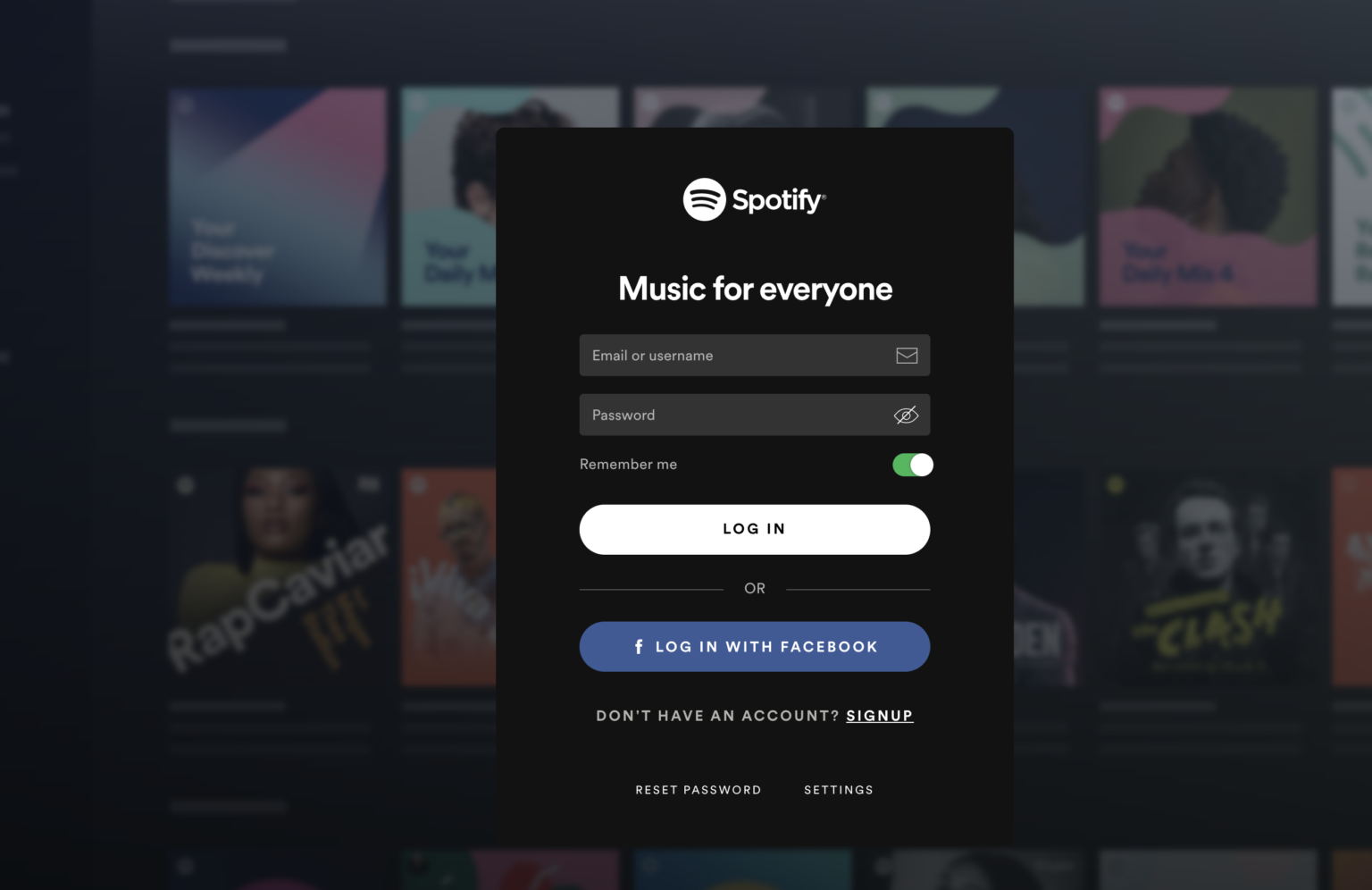 Аккаунт spotify