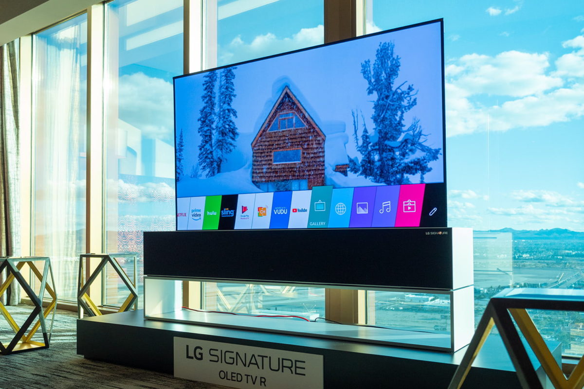 Телевизор lg signature 65 oled r 2021 обзор