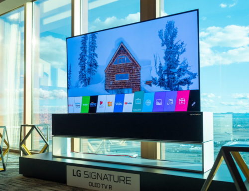စက္ကူလို ခေါက်လိပ်နိုင်တဲ့ သိန်း ၁ ထောင်ကျော်တန် LG Signature OLED R Rollable TV ကို ရောင်းပြီ