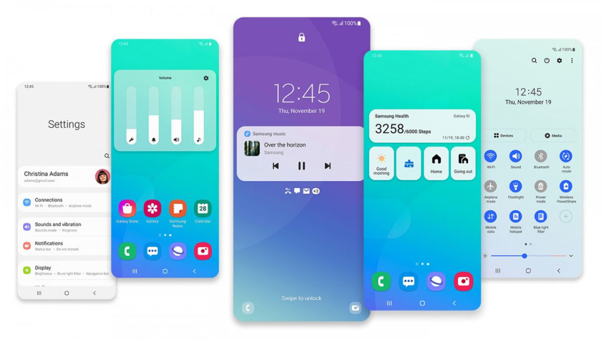 samsung one ui 3.0 galaxy s10