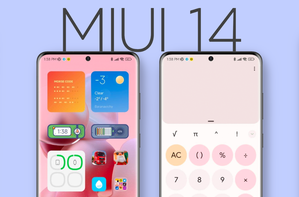 MIUI 14. Сяоми 13. Оболочка MIUI. Интерфейс ксяоми.