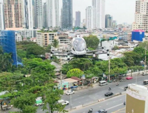 ဘန်ကောက်မှာ မောင်းသူမဲ့ လေယာဉ် တက္ကစီ ပထမဆုံး အကြိမ် ပျံသန်း