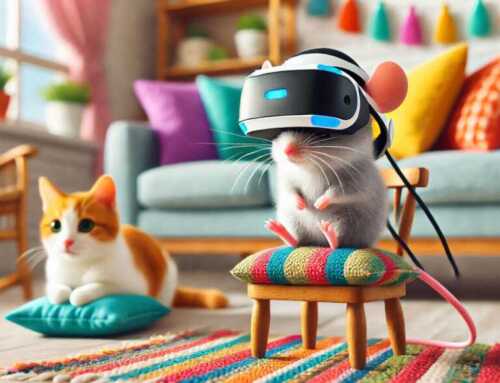 သိပ္ပံပညာရှင်တွေက ကြွက်တွေအတွက် VR Headset ကို တီထွင်