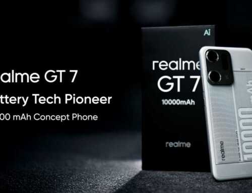 realme က 10,000mAh Battery နဲ့ 320W Charging ပါတဲ့ နမူနာ ဖုန်းကို ပြသ