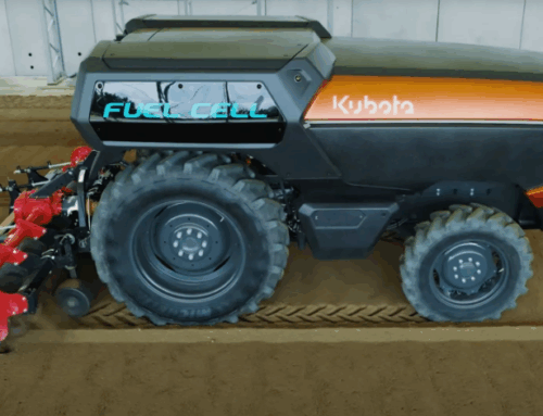 Kubota က ဟိုက်ဒရိုဂျင်လောင်စာသုံး စက်ရုပ် လယ်ထွန်စက်ကို ထုတ်ဖော်ပြသ