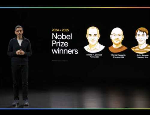 ရူပဗေဒနိုဘယ်ဆုရှင်တွေကို Google CEO ဂုဏ်ပြု၊ ကုမ္ပဏီမှာ နိုဘယ်ဆုရှင် ၅ ဦးရှိလာ