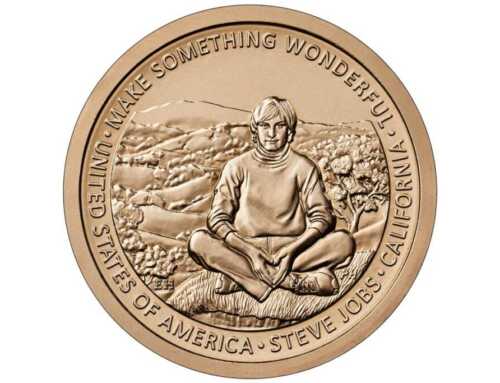 Steve Jobs ကို ဂုဏ်ပြုတဲ့အနေနဲ့ သူ့ပုံပါတဲ့ ၁ ဒေါ်လာတန် ဒင်္ဂါးပြား ထုတ်မည်