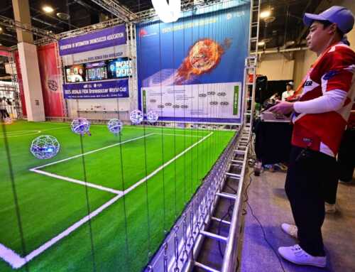 တရုတ် မှာ ကျင်းပခဲ့တဲ့ ကမ္ဘာ့အကြီးဆုံး ဒရုန်းဘောလုံးပြိုင်ပွဲ