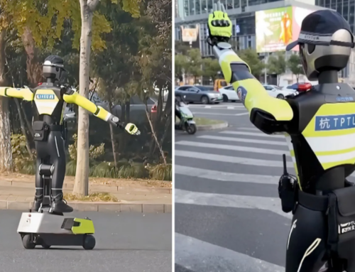 တရုတ်နိုင်ငံလမ်းမတွေထက်မှာ တွေ့မြင်လာရမယ့် RoboCop စက်ရုပ်ရဲများ