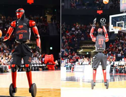 ဘတ်စကက်ဘော ကစားနိုင်တဲ့ Toyota ရဲ့ မျိုးဆက်သစ် CUE7 စက်ရုပ်